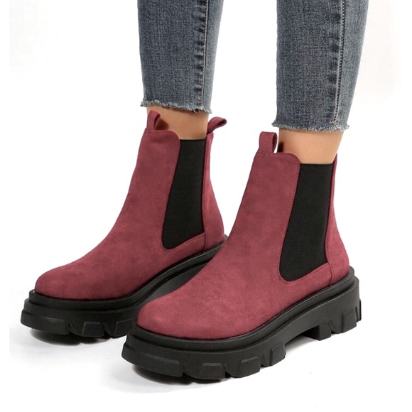 Nordstrom Shoes - Nordstrom Rack Chunky Lug Sole Bellamy Chelsea Booties